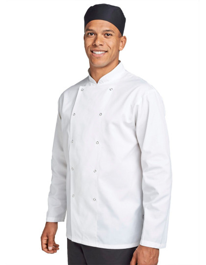 Unisex Long Sleeve Chef Jacket Dennys London DD70 - Odzież dla gastronomii