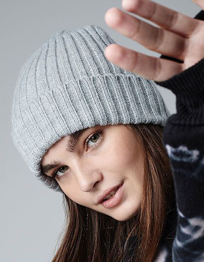 Chunky Ribbed Beanie Beechfield B465 - Czapki zimowe