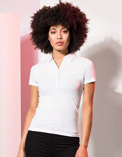 Women´s Short Sleeved Stretch Polo SF SK042