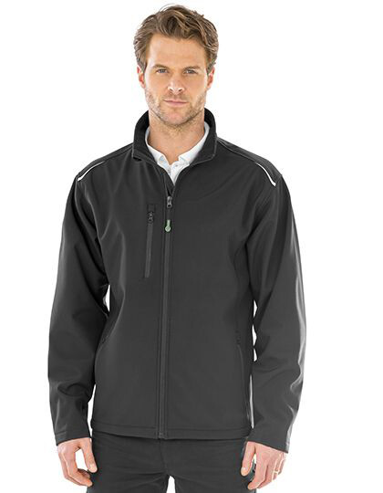 Recycled 3-Layer Printable Softshell Jacket Result Genuine Recycled R900X - Kurtki