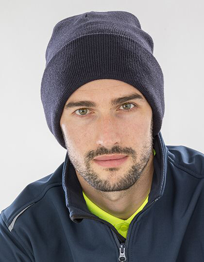 Recycled Woolly Ski Hat Result Genuine Recycled RC929X - Czapki