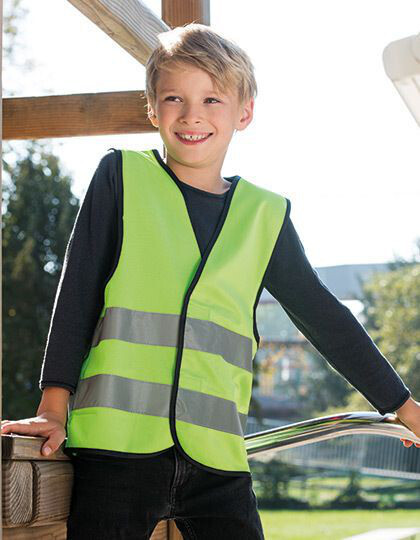 Kids´ Hi-Vis Functional Safety Vest Aarhus Korntex KWW100 - Czapki