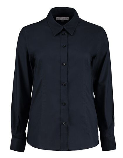 Women´s Tailored Fit Workwear Oxford Shirt Long Sleeve Kustom Kit KK361 - Z krótkim rękawem