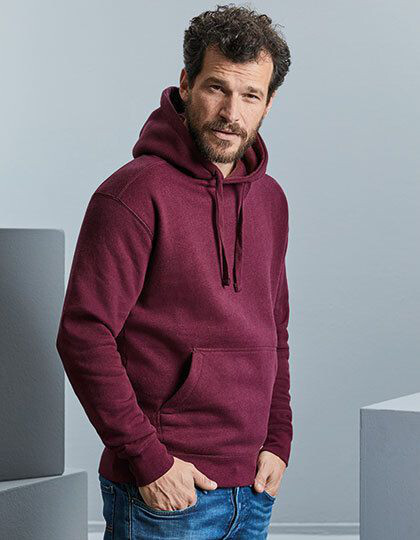 Men´s Authentic Melange Hooded Sweat Russell R-261M-0 - Z kapturem