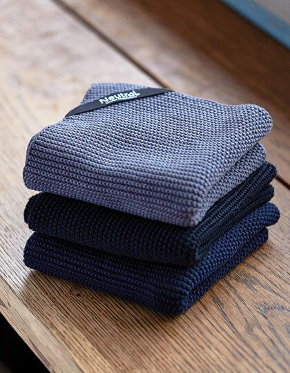 Pearl Knit Kitchen Cloth (2 Pieces) Neutral O95011 - Ręczniki