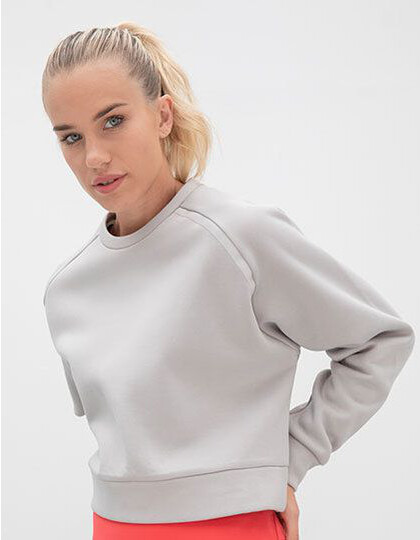 Ladies´ Cropped Sweatshirt Tombo TL533 - Bluzy