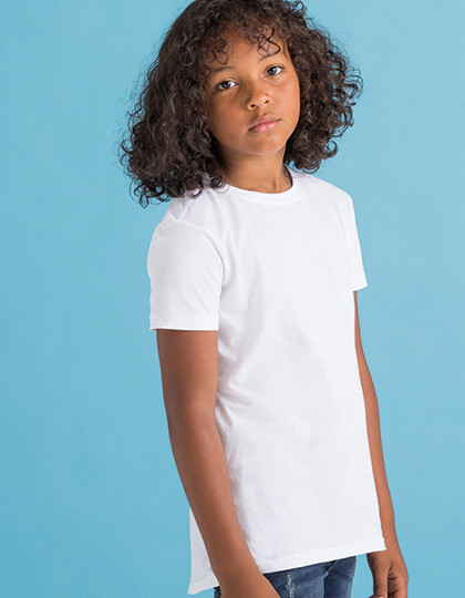 Kids Longline T with Dipped Hem SF SM258