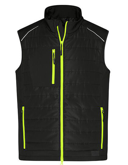 Men´s Hybrid Vest James&Nicholson JN1822 - Kamizelki