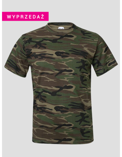 Camouflage Tee - Wyprzedaż Anvil  - Wyprzedaż produktów