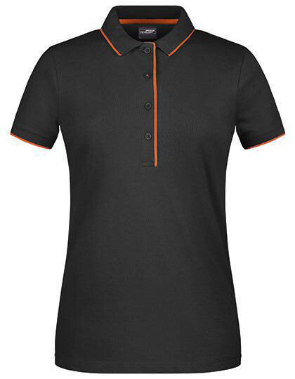 Ladies´ Polo Stripe James&Nicholson JN727 - 100% bawełna