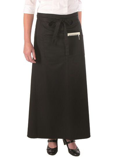 Bistro Apron With Front Pocket Link Kitchen Wear FS100100 Z