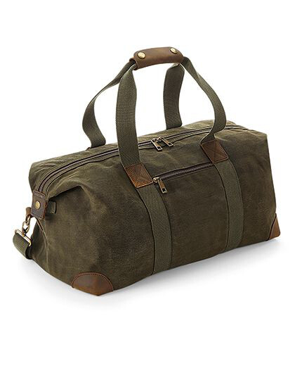 Heritage Waxed Canvas Holdall Quadra QD650 - Akcesoria