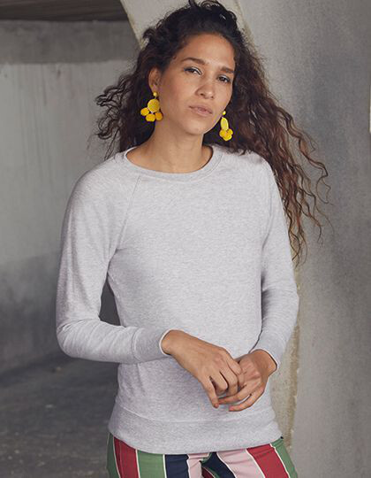 Ladies´ Lightweight Raglan Sweat Fruit of the Loom 62-146-0 - Odzież reklamowa