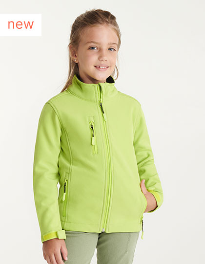 Kids´ Nebraska Softshell Jacket Roly SS6436 - Kurtki