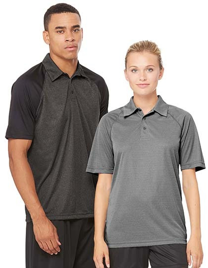 Unisex Performance 3-Button Raglan Polo All Sport M1829 - Sportowa