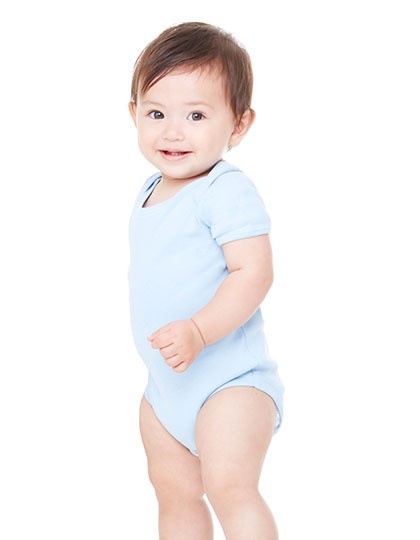 Baby Rib Short Sleeve One Piece Bella 100