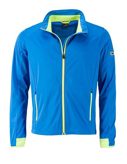 Men´s Sports Softshell Jacket James&Nicholson JN1126 - Soft-Shell