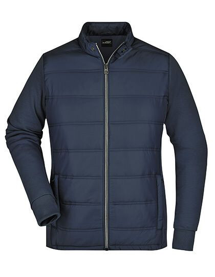 Ladies´ Hybrid Sweat Jacket James&Nicholson JN1123 - Kurtki