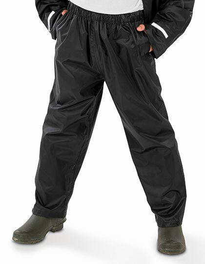 Junior Rain Trousers Result Core R226J - Odzież przeciwdeszczowa