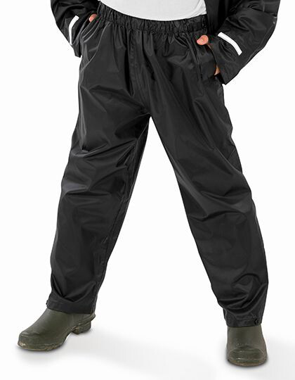 Junior Rain Trousers Result Core R226J - Wodoszczelne