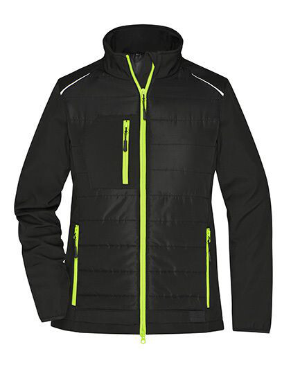 Ladies´ Hybrid Jacket James&Nicholson JN1819 - Wodoodporne