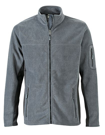 Men´s Workwear Fleece Jacket -STRONG- James&Nicholson JN842 - Kurtki