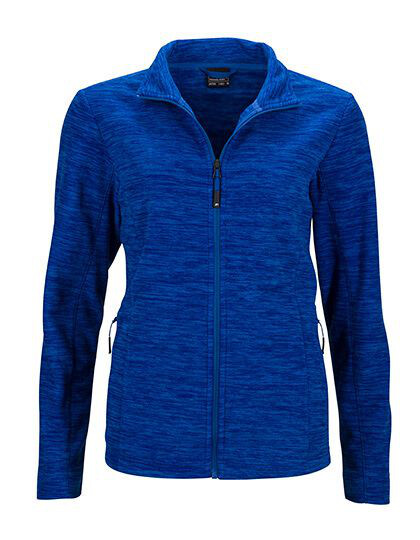 Ladies´ Fleece Jacket James&Nicholson JN769 - Na zamek / guziki