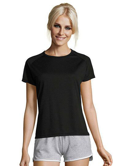 Women´s Raglan Sleeves T Sporty SOL´S 01159 - Produkty dostępne w 24h