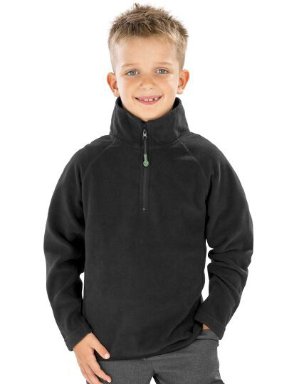 Junior Recycled Microfleece Top Result Genuine Recycled R905J - Odzież reklamowa