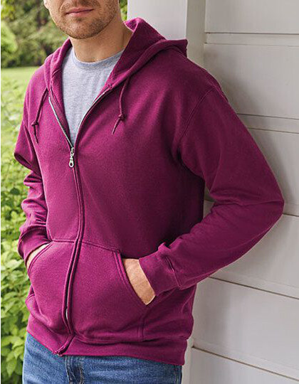 Heavy Blend™ Adult Full Zip Hooded Sweatshirt Gildan 18600 - Bluzy