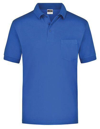 Polo-Piqué Pocket James&Nicholson JN026