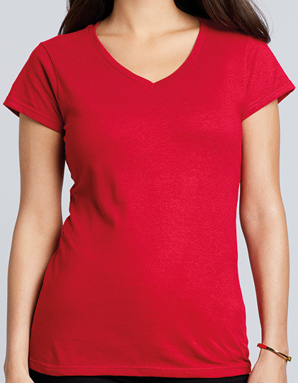 Damska koszulka Softstyle V-Neck Gildan 64V00L - Koszulki damskie