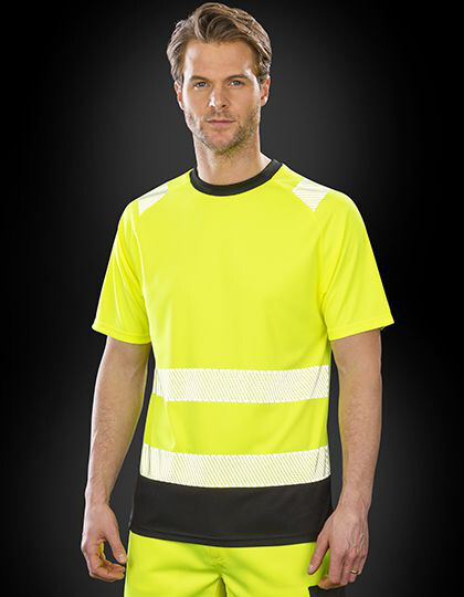 Recycled Safety T-Shirt Result Genuine Recycled R502X - Koszulki