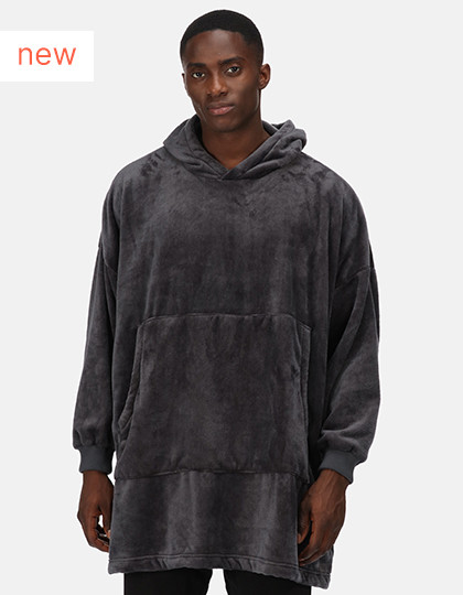 Snuggler Oversized Fleece Hoodie Regatta Professional TRF667 - Z kapturem