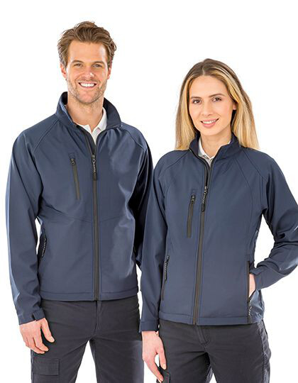 Men´s Base Layer Soft Shell Jacket Result R128M - Kurtki