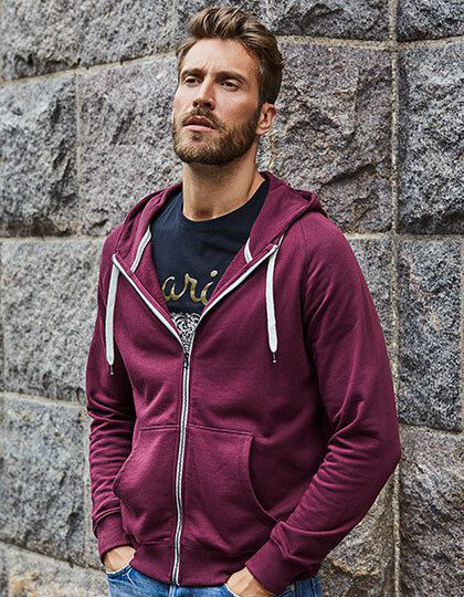 Urban Zip Hoodie Tee Jays 5402 - Tylko męskie