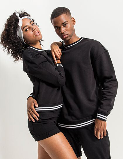 College Sweat Crew Build Your Brand BY104 - Bluzy