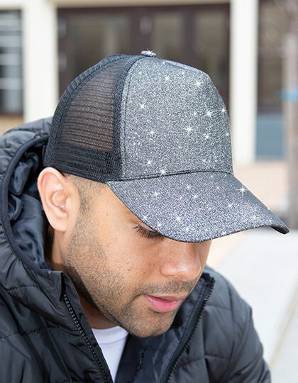 New York Sparkle Cap Result Headwear RC090X - 5 panelowe