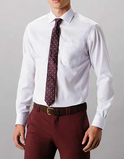 Premium Non Iron Corporate Poplin Shirt Long Sleeve Kustom Kit KK116 - Koszule męskie