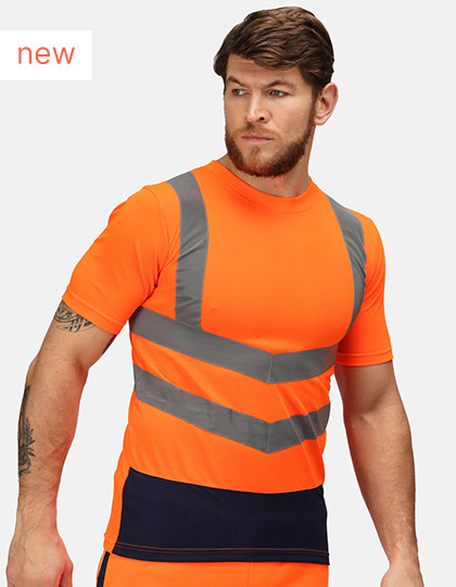 Pro Hi-Vis Short Sleeve T-Shirt Regatta High Visibility TRS194 - Koszulki