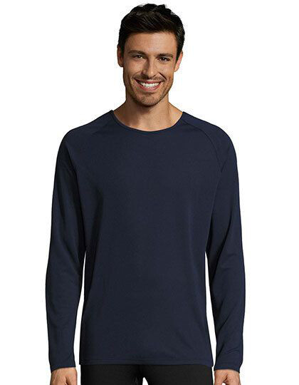 Men´s Long Sleeve Sports T-Shirt Sporty SOL´S 02071 - Sportowa