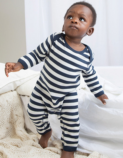 Baby Stripy Rompasuit Babybugz BZ13S