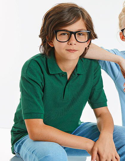 Kids´ Classic Polycotton Polo Russell R-539B-0 - Odzież dziecięca