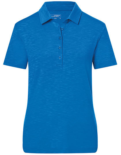 Ladies` Slub Polo James+Nicholson JN751