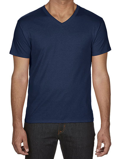 Koszulka Featherweight V-Neck Tee Anvil 362