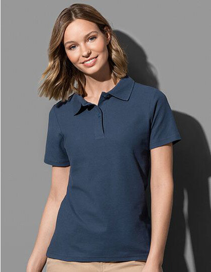 Short Sleeve Polo Women Stedman® ST3100 - Z długim rękawem