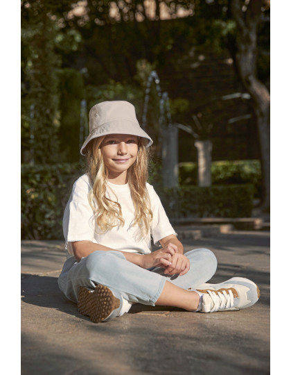 Junior Organic Cotton Bucket Hat Beechfield B90NB - Rybaczki i kapelusze