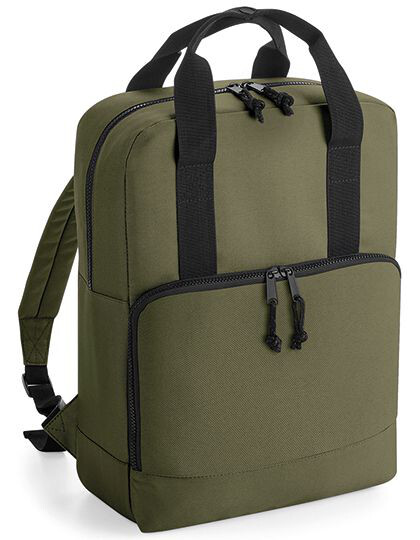 Recycled Twin Handle Cooler Backpack BagBase BG287