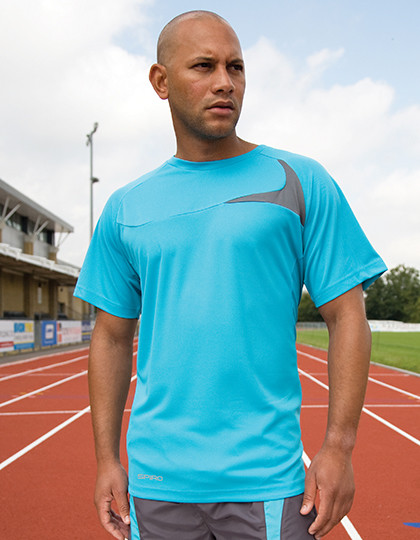 Mens Dash Training Shirt SPIRO S182M - Męskie koszulki sportowe