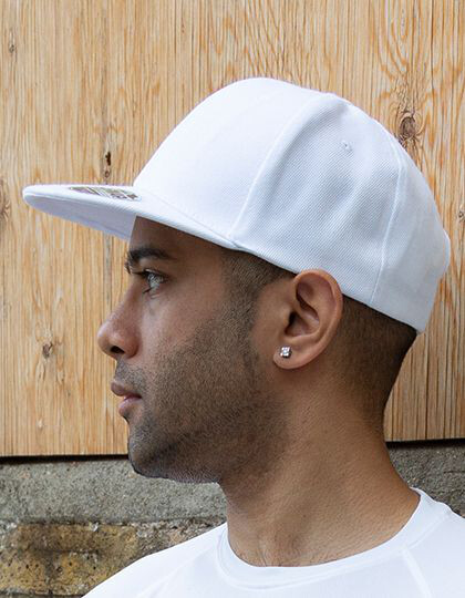 Herringbone Cap With Sandwich Peak Result Headwear RC038X